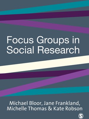 cover image of Focus Groups in Social Research